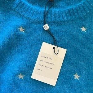 NWT Generation Love Angelina Star Wool Sweater